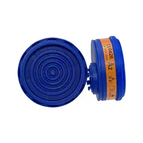 Spasciani 2030 A2 Filterset Snap-in Filters voor Organische Damp & Mist (DUETTA & DUPLA Compatibel) - 4 Stuks