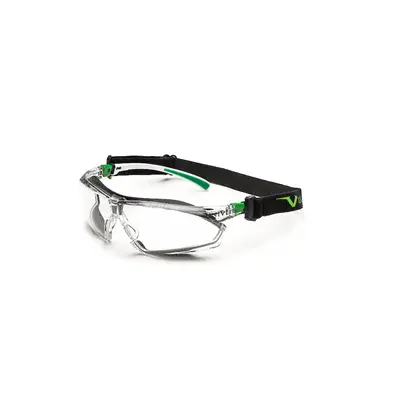 Univet 506UG Veiligheidsbril Helder - Anti-Fog & Anti-Kras, Volledig Instelbaar met UV380-bescherming