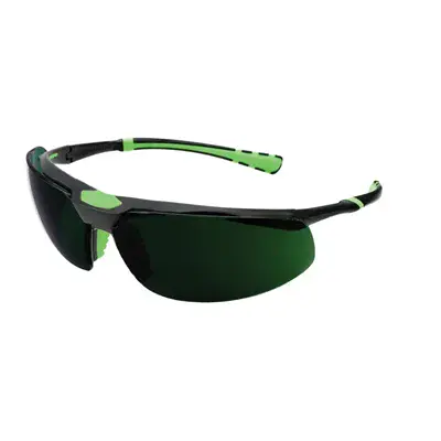 Univet 5X3 Veiligheidsbril - Donkergroene Lens met UDC Coating & FLD-technologie