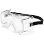 Univet 602.01.00.01 - Overzetbril met Heldere Lens & Indirect Ventilatiesysteem