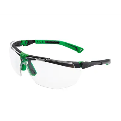 Univet Veiligheidsbril Helder - Floating Lens Design & UDC Coating, Modulair en Comfortabel
