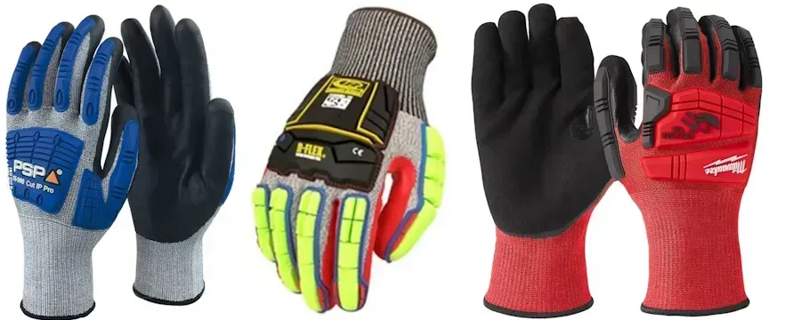 Order Impact Work Gloves | Personal Protective Equipment at PBMdirect.nl