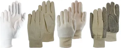 Order Cotton Work Gloves | Personal Protective Equipment at PBMdirect.nl