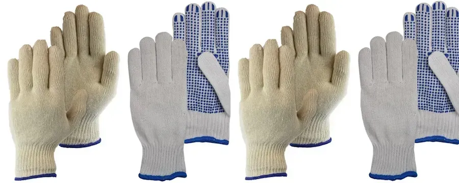 Order Cotton Work Gloves | Personal Protective Equipment at PBMdirect.nl
