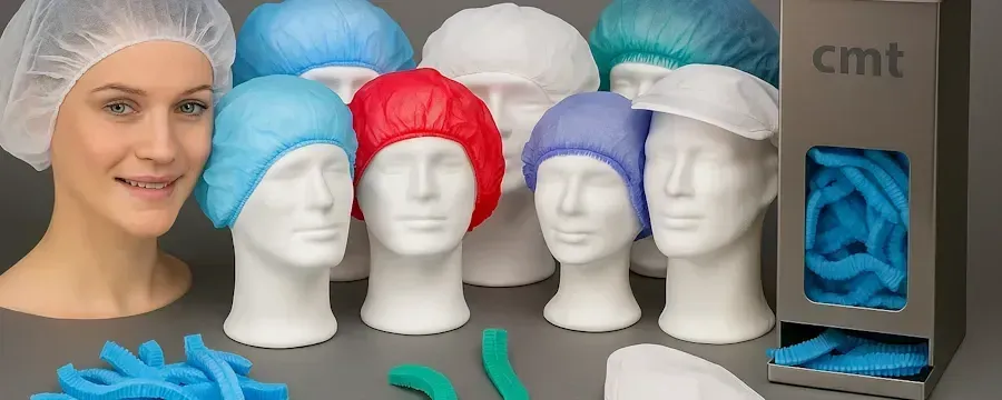 Disposable Haarnetjes – Clip, Bouffant & Snood Caps – PBMdirect.nl