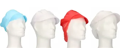 Disposable Caps with Visor – Food-Grade & Comfortable – PBMdirect.nl